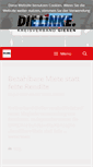 Mobile Screenshot of linke-giessen.de
